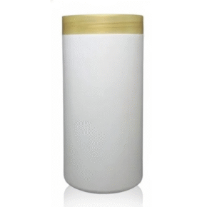 Pote Plástico 1 Kg Vazio Com Tampas Pead 250 Unidades